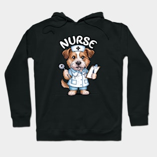 nurse dog Hoodie